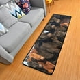 thumbnail image 1 of Dreamtimes Meadow Herd Cows Cattle Hallway Runner Rug 2'x6' Kitchen Rug with Rubber Backing Rustic Farm Animal Non Slip Entryway Rug Runner Washable Soft Area Rug for Hallway Bedroom Kitchen Decor, 1 of 6