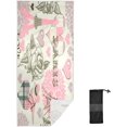 thumbnail image 1 of Dreamtimes Microfiber Beach Towel,Paris Pattern Super Absorbent Sport Towel with Pouch,Quick Dry Pool Towels Pool Blanket for Swimming,Picnic,Yoga Gym 30x60in, 1 of 7