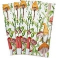 thumbnail image 1 of Dreamtimes Mushroom Gnomes Kitchen Towels Set of 4, Ultra Soft Absorbent Dish Towels Bathroom Hand Towels Reusable Cleaning Cloths Tea Towels 28 x 18 Inch, 1 of 7