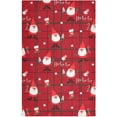 thumbnail image 1 of Dreamtimes New Year Christmas Santa Kitchen Towel, Dish Towels Quick Drying Tea Towels Absorbent Hand Towels for Kitchen Sink Dinner Table 28 x 18 Inches, Set of 4, 1 of 7