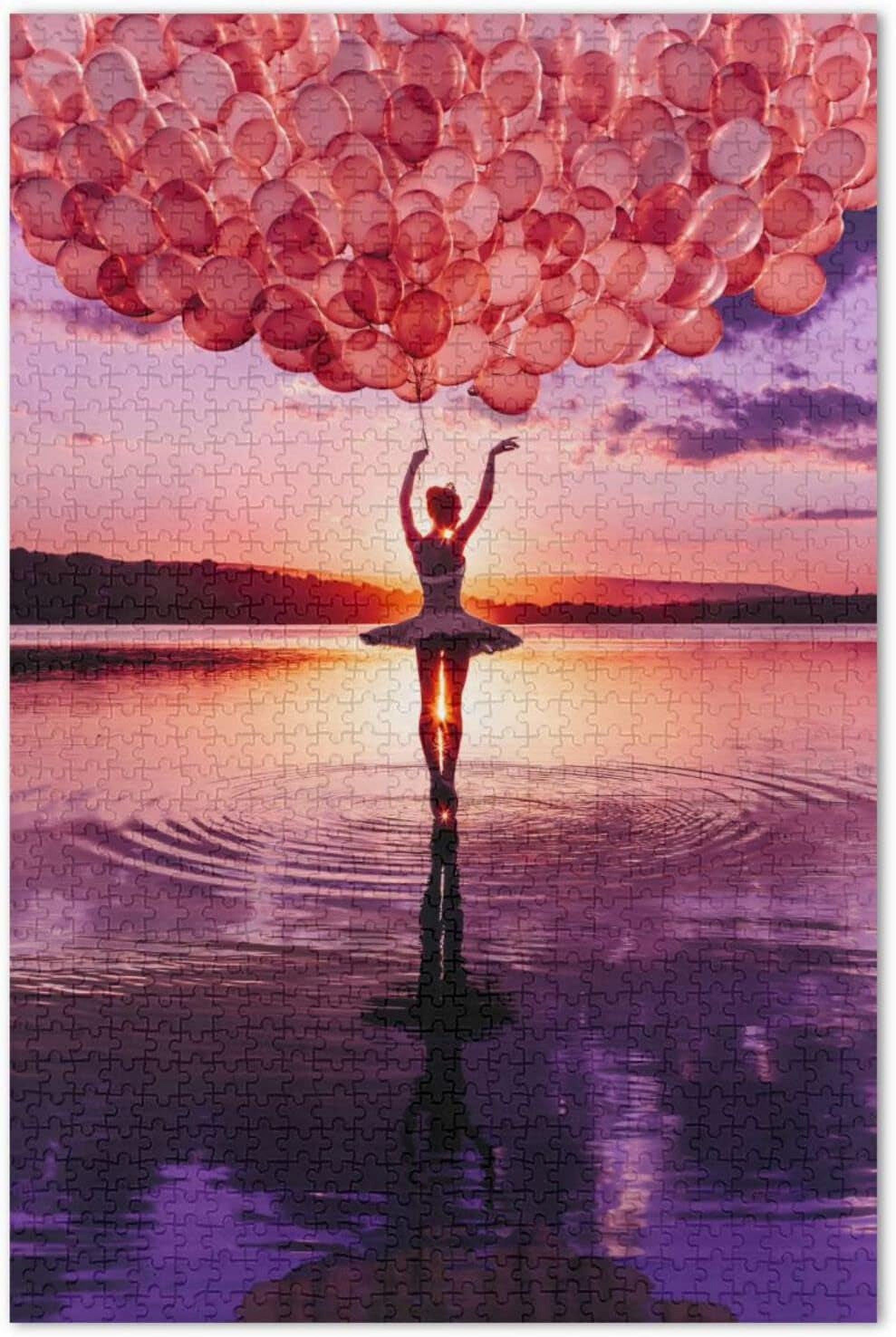 Dreamtimes Painting Beautiful Ballerina 500 Piece Jigsaw Puzzle Wall Dreamtimes Painting Beautiful Ballerina 500 Piece Jigsaw Puzzle Wall