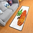 thumbnail image 1 of Dreamtimes Pumpkin Halloween Autumn Hallway Runner Rug 2'x6' Kitchen Rug with Rubber Backing Hello Fall Non Slip Entryway Rug Runner Washable Soft Area Rug for Hallway Bedroom Kitchen Decor, 1 of 6