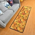 thumbnail image 1 of Dreamtimes Pumpkins and Autumn Leaves Hallway Runner Rug 2'x6' Kitchen Rug with Rubber Backing Joyful Thanksgiving Non Slip Entryway Rug Runner Washable Soft Area Rug for Hallway Bedroom Kitchen Decor, 1 of 6