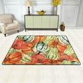 thumbnail image 1 of Dreamtimes Pumpkins Colorful Autumn Area Rug, 36"x24" Fall Harvest Non-Slip Washable Indoor Door Mat, Absorbent Floor Mat for Bedroom Kitchen Entryway Bathroom, 1 of 5
