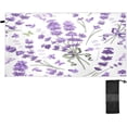 thumbnail image 1 of Dreamtimes Purple Flowers Beach Towel,Absorbent Quick Dry Sport Towel Oversized Lightweight Soft Bath Towel for Travel Sports Pool Swimming Bath Camping 30x60in, 1 of 7