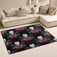 thumbnail image 1 of Dreamtimes Romantic Skeleton Unusual Valentine Non-Slip Area Rug 72"x48", Soft Non Slip Washable Floor Mats for Indoor Front Porch,Living Room, Bedroom,Kitchen, 1 of 5