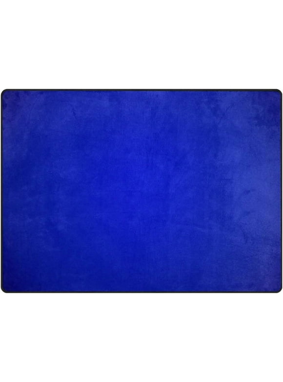 Dreamtimes Royal Blue 80 x 58 inches Lightweight Soft Area Rug Mat Indoor Floor Rugs Home Decoration for Kids Room Living Room