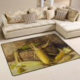 thumbnail image 1 of Dreamtimes Rustic Corns Fall Area Rug, 36"x24" Autumn Harvest Non-Slip Washable Indoor Door Mat, Absorbent Floor Mat for Bedroom Kitchen Entryway Bathroom, 1 of 7