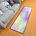 thumbnail image 1 of Dreamtimes Scales Colorful Hallway Runner Rug 2'x6' Kitchen Rug with Rubber Backing Mermaid Fashion Non Slip Entryway Rug Runner Washable Soft Area Rug for Hallway Bedroom Kitchen Decor, 1 of 6