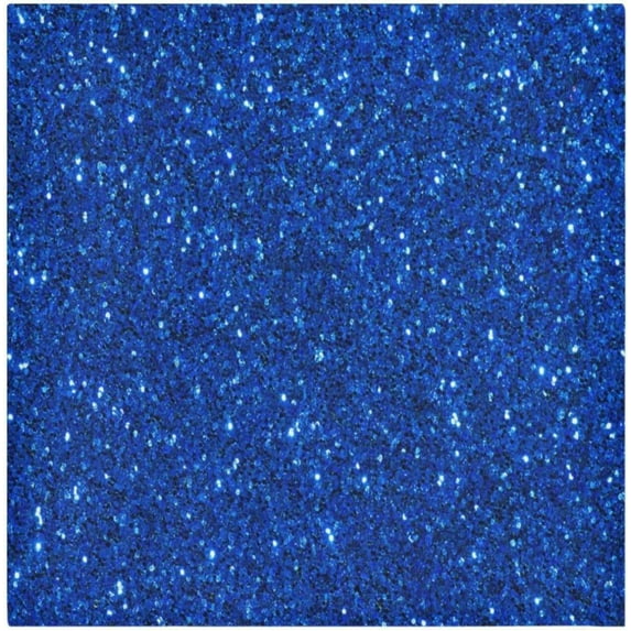 Dreamtimes Set of 1 Blue Glitter Texture Satin Napkin Square 20 Inches Table Napkins Soft Smooth Decorative Napkins for Wedding Banquet Party Decoration