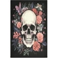 thumbnail image 1 of Dreamtimes Skull Kitchen Towels, 18 x 28 Inch Super Soft and Absorbent Dish Cloths for Washing Dishes, 1 PCS Reusable Multi-Purpose Microfiber Hand Towels for Kitchen, 1 of 7