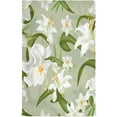 thumbnail image 1 of Dreamtimes Soft Absorbent Reusable Kitchen Towels, Set of 1|28x18 in, Lily Flowers Dining Kitchen Living Room Tea Towels Dish Towels Decorative Towels, 1 of 7