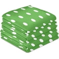 thumbnail image 1 of Dreamtimes Soft Absorbent Reusable Kitchen Towels, Set of 6|28x18 in, Green Polka Dot Dining Kitchen Living Room Tea Towels Dish Towels Decorative Towels, 1 of 7