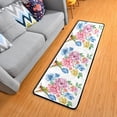 thumbnail image 1 of Dreamtimes Spring Hummingbird Pink Flowers Hallway Runner Rug 2'x6' Kitchen Rug with Rubber Backing Non Slip Entryway Rug Runner Washable Soft Area Rug for Hallway Bedroom Kitchen Decor, 1 of 6