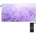 thumbnail image 1 of Dreamtimes Spring Lavender Beach Towel Lightweight Compact Oversized Travel Towels Super Absorbent Quick Dry Towel for Swimming Camping Holiday, 1 of 7