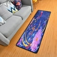 thumbnail image 1 of Dreamtimes Spring Vintage Butterfly Purple Hallway Runner Rug 2'x6' Kitchen Rug with Rubber Backing Non Slip Entryway Rug Runner Washable Soft Area Rug for Hallway Bedroom Kitchen Decor, 1 of 6