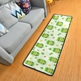 thumbnail image 1 of Dreamtimes St Cute Owls Shamrock Hallway Runner Rug 2'x6' Kitchen Rug with Rubber Backing St Patrick Day Non Slip Entryway Rug Runner Washable Soft Area Rug for Hallway Bedroom Kitchen Decor, 1 of 6