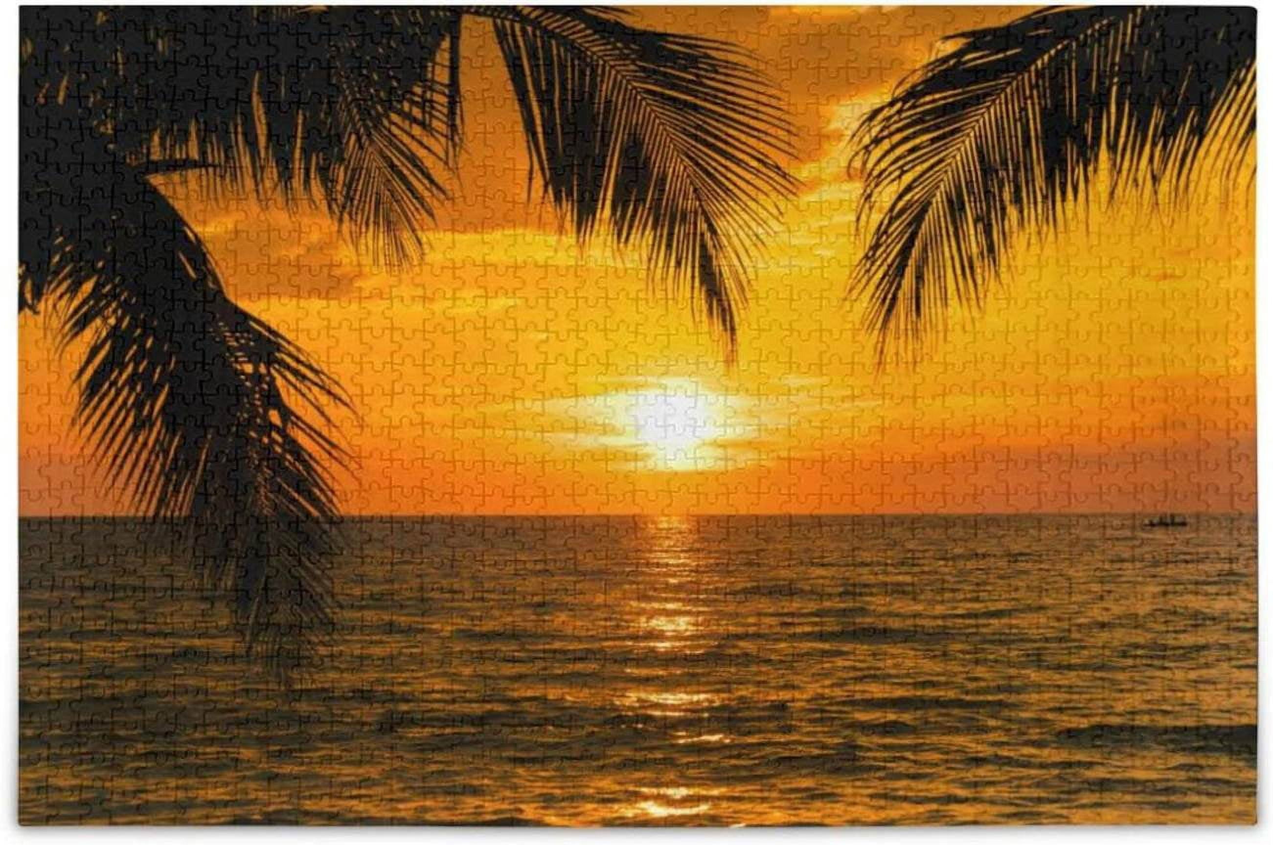 Dreamtimes Summer Sunset Palm Jigsaw Puzzles for Adults 500 Pieces 20 Dreamtimes Summer Sunset Palm Jigsaw Puzzles for Adults 500 Pieces 20