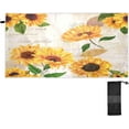 thumbnail image 1 of Dreamtimes Sunflower Beach Towel,Absorbent Quick Dry Sport Towel Oversized Lightweight Soft Bath Towel for Travel Sports Pool Swimming Bath Camping 31x71in, 1 of 7