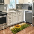 thumbnail image 1 of Dreamtimes Sunset Sunflower Kitchen Mats Washable Long Floor Runner Rug Non-Slip Fatigue Area Rugs Blue Sky Absorbent Doormat Cushioned for Farmhouse Home Bath Indoor Outdoor Decor 39"x20", 1 of 6