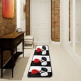 thumbnail image 1 of Dreamtimes Swans Couple Birds Hallway Runner Rug 2'x6' Kitchen Rug with Rubber Backing Heart Valentine's Day Non Slip Entryway Rug Runner Washable Soft Area Rug for Hallway Bedroom Kitchen Decor, 1 of 6