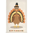 thumbnail image 1 of Dreamtimes Thanksgiving Funny Turkey Pilgrim HatKitchen Dish Towel Set,Drying Kitchen Towels Tea Towels Gift Set for Drying Cleaning Cooking Baking 1Pcs, 1 of 7