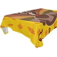thumbnail image 1 of Dreamtimes Thanksgiving Turkey Tablecloth, Waterproof Washable Polyester Square Table Cover, Durable Tablecloth for Kitchen Dining Table Party Decor ( 60"x 108"), 1 of 7