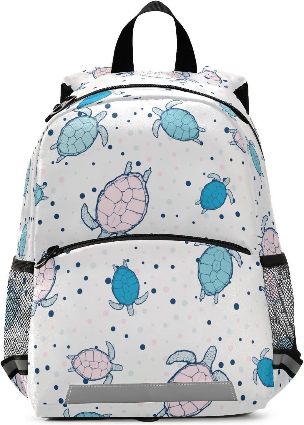 Dreamtimes Toddler Backpack, Light Color Turtle Print Kids Mini School ...