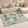 thumbnail image 1 of Dreamtimes Tropical Summer Parrot Area Rug 72 x48in Seamless Pattern Non-Slip Floor Carpet Comfort Floor Mats Decor for Indoor Living Dining Room and Bedroom Area, 1 of 7
