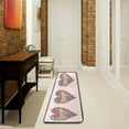 thumbnail image 1 of Dreamtimes Valentine Flowers Heart Hallway Runner Rug 2'x6' Kitchen Rug with Rubber Backing I Love You Non Slip Entryway Rug Runner Washable Soft Area Rug for Hallway Bedroom Kitchen Decor, 1 of 6