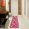 thumbnail image 1 of Dreamtimes Valentine's Day Hearts Hallway Runner Rug 2'x6' Kitchen Rug with Rubber Backing Pink Cute Love Floral Non Slip Entryway Rug Runner Washable Soft Area Rug for Hallway Bedroom Kitchen Decor, 1 of 6