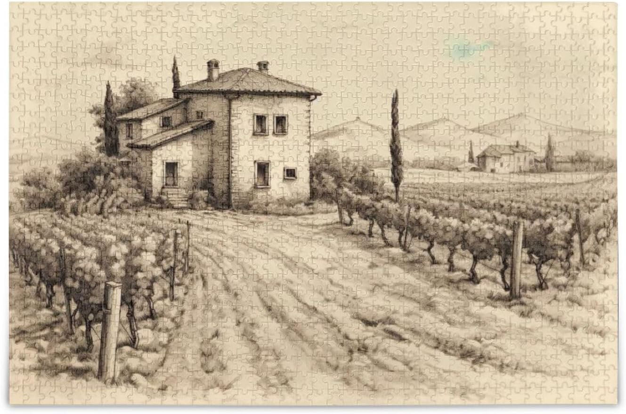 Paper House Puzzle 1000 Pezzi 'Generazioni': Donna E Arte Da Ritagliare