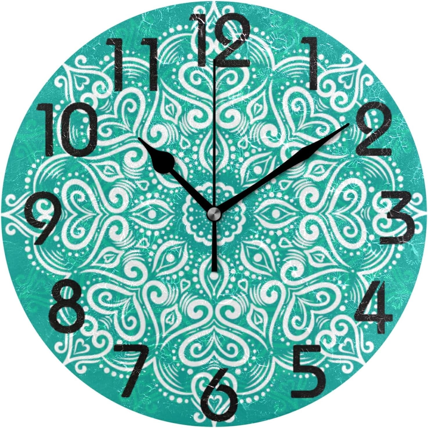 Dreamtimes Vintage Tetragrammaton Collana con ciondolo Wahyeh Magico pentagramma benedetto di Salomone Amuleto Collana in acciaio inossidabile Gioielli vichinghi per donne e uomini (D'argento