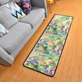 thumbnail image 1 of Dreamtimes Watercolor Cactus Flower Hallway Runner Rug 2'x6' Kitchen Rug with Rubber Backing Non Slip Entryway Rug Runner Washable Soft Area Rug for Hallway Bedroom Kitchen Decor, 1 of 6