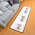 thumbnail image 1 of Dreamtimes Winter Penguins Musician Hallway Runner Rug 2'x6' Kitchen Rug with Rubber Backing Merry Christmas Non Slip Entryway Rug Runner Washable Soft Area Rug for Hallway Bedroom Kitchen Decor, 1 of 6