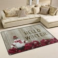 thumbnail image 1 of Dreamtimes Winter Snowman Non-Slip Area Rug 72"x48", Red Berries Soft Non Slip Washable Floor Mats for Indoor Front Porch,Living Room, Bedroom,Kitchen, 1 of 5