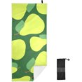 thumbnail image 1 of DreamtimesPear Microfiber Quick Drying Beach Towel with a Carrying Bag Absorbent and Sand Free Towel for Kids Teens Adults Travel Gym Camping Pool Yoga Outdoor and Picnic, 1 of 7