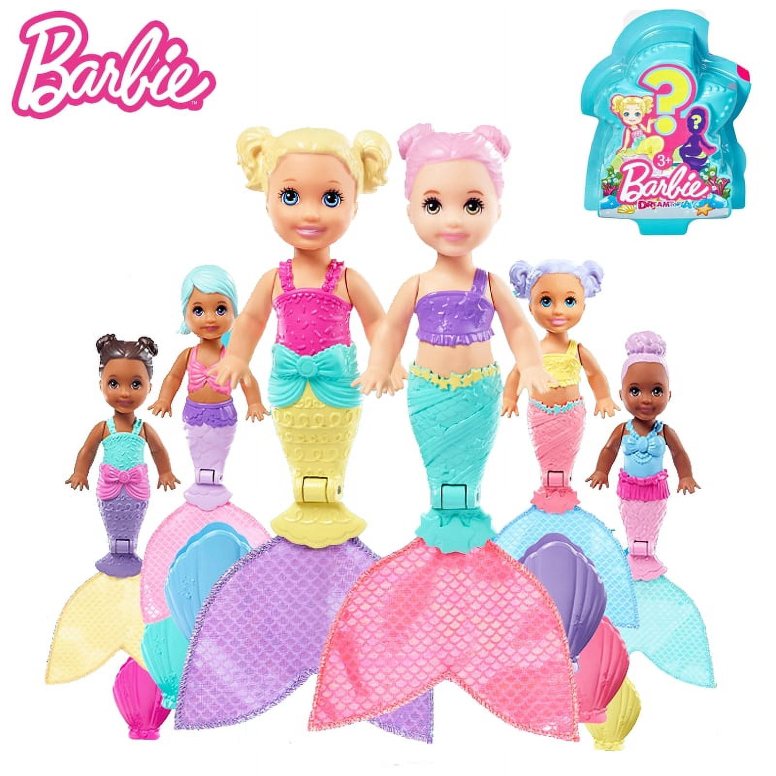 Dreamtopia Blind Pack Surprise Mermaid Dolls Styles May Vary 4 inch in Seashell with Surprise Look 1 Pack