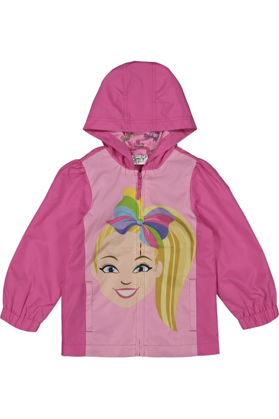 Dreamwave JoJo Siwa Toddler Girls Water Resistant Light Windbreaker Jacket 3T