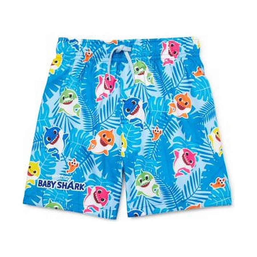 Baby shark swim best sale trunks