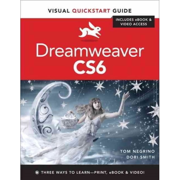 Pre-Owned Dreamweaver Cs6: Visual Quickstart Guide, 9780321822529, 0321822528, Paperback, 1 edition
