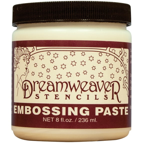 Dreamweaver Embossing Paste 8oz- , Pk 1, Dreamweaver