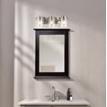 thumbnail image 1 of Dreamwerks Solid Wood Wall Mirror, 24" W x 32" H, Chocolate Finish, 1 of 4