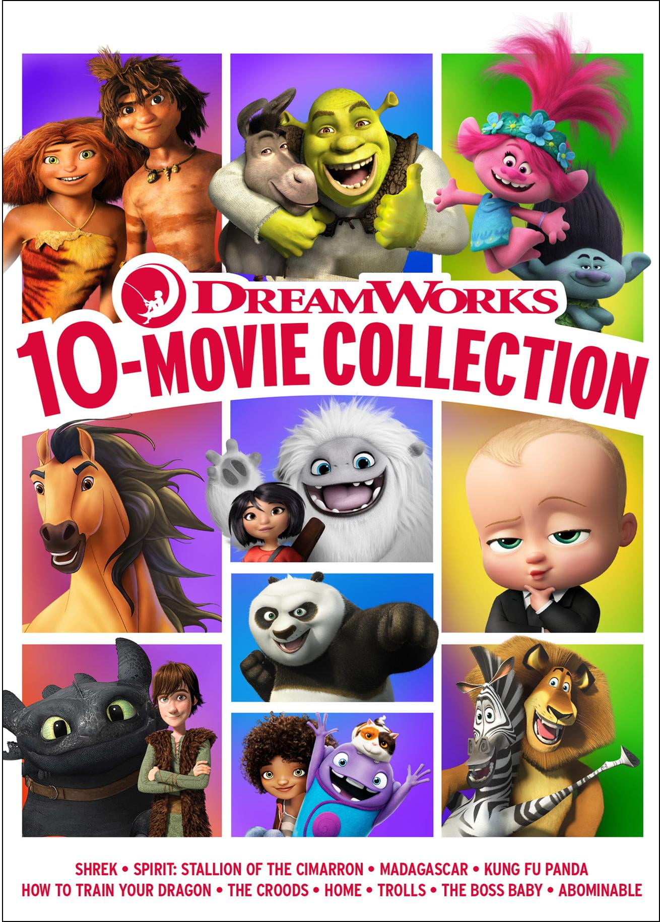 Dreamworks Animated 10-Movie Collection (DVD)