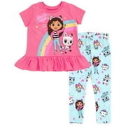 Dreamworks Dollhouse Pandy Paws Cakey Cat Outfit Sets Girls 2 Count