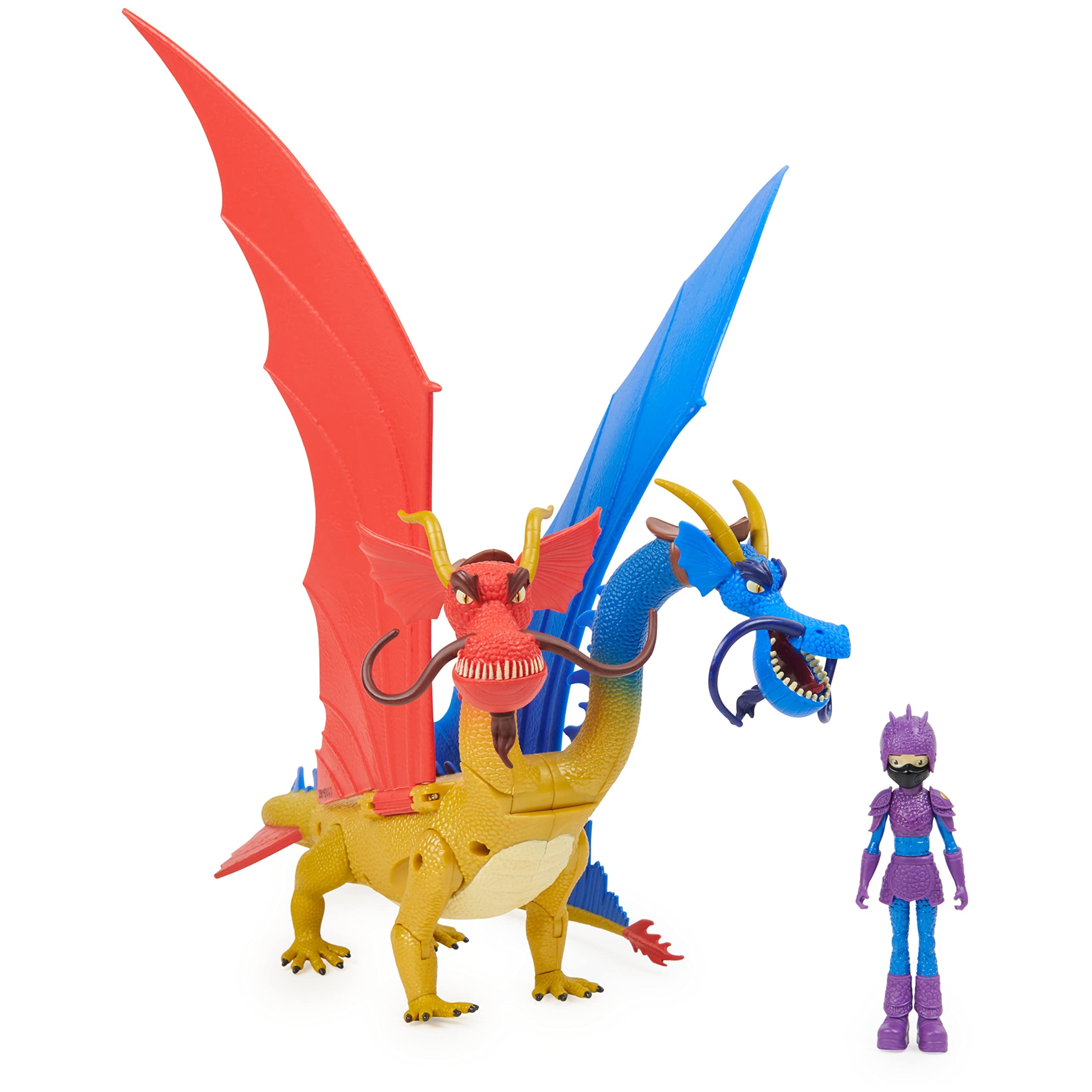 【新品】Dragons： The Nine Realms ウー＆ウェイとジューン Dragons The Nine Realms Jun Wu Wei Action Figure Set Spin
