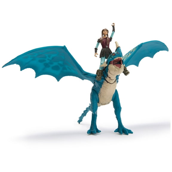 Dreamworks Dragons, How to Train Your Dragon, Deadly Nadder & Astrid, Viking Duo Action Figures, Ages 4+
