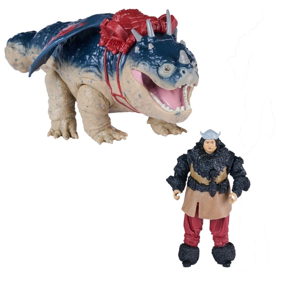 Dreamworks Dragons, How to Train Your Dragon, Gronckle & Fishlegs, Viking Duo Action Figures