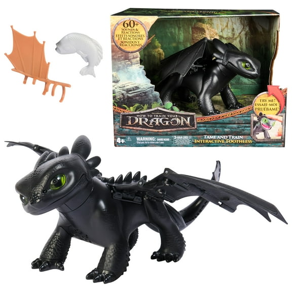 Open Box Dreamworks Dragons How to Train Your Dragon, Tame & Train Interactive Toothless