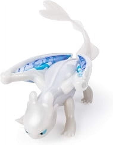 Dreamworks Dragons, Lightfury Deluxe Dragon with Lights & Sounds, for Kids Aged 4 & up - Electronic Pets